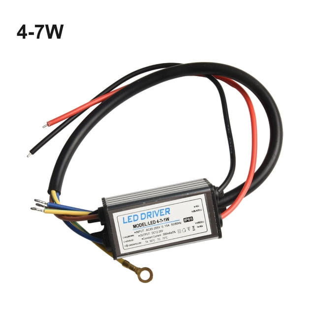 Led Drive For Power Floodlight Led Drive Light Transformer Ip66 Waterproof Adapter 1 - Does Not Contain Composite Wood 4-7W