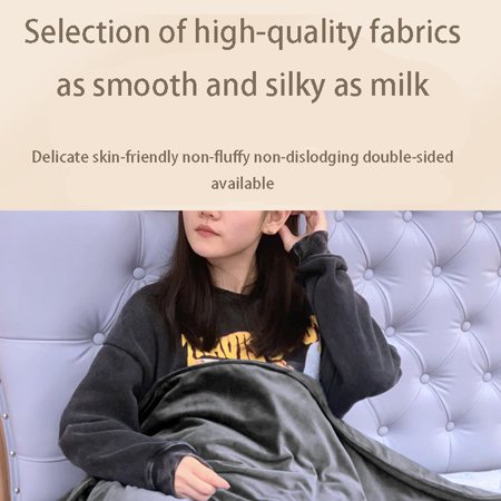 150x180CM Electric Blanket Single-sided Flannel Double Control Mattress  Winter Warm Knee Body Warmer Heating Pad | Walmart Canada