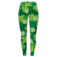 thumbnail image 4 of Audhol St Patricks Day Leggings for Women Women's St. Patrick's Day Autumn and Winter Leggings Artistic Printed Soft Stretchy Pants St Patricks Day Pants A 3XL, 4 of 4