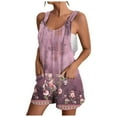 thumbnail image 1 of Birdeem Combinaison de Shorts pour Femmes Combinaison Décontractée à Bretelles avec Poches, 1 of 12
