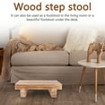 thumbnail image 3 of Arborister Wooden Step Stool for Adults & Kids - Skidproof & Portable, 3 of 10