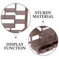 thumbnail image 3 of MLINS Miniature Dollhouse Plastic Display Shelf Mini Furniture For Dollhouse Modern Dollhouse Accessories Miniature Storage Rack Decorative Mini Dollhouse Display Shelf, 3 of 7
