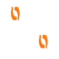 thumbnail image 4 of Jumpingount Tapones de vidrio antideslizantes, cómodos anteojos, puntas para las sienes, 1 par de correas para gafas, soporte, equipo de belleza Naranja 2piezas, 4 of 6