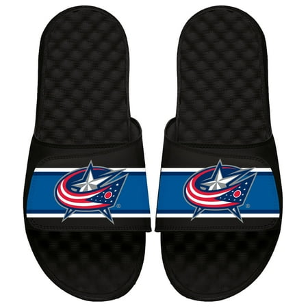 

Men s ISlide Black Columbus Blue Jackets Special Edition 2.0 Slide Sandals