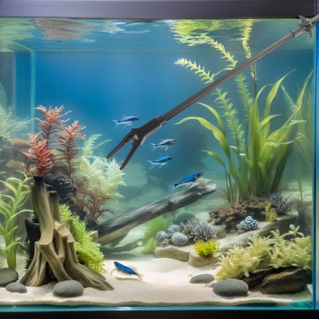 Raindrops 3Ud Pinzas Para Acuario De Plástico Con Agarre Cómodo Para Jardinería Y Limpieza
