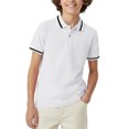 thumbnail image 2 of Kids' Button Placket Polo Quick Dry PE Class Clothing Team Practice Top Collared, 2 of 4