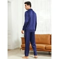 thumbnail image 2 of Ensemble Chemise à Manches Longues et Pantalon pour Hommes avec Col à Revers, 2 of 5
