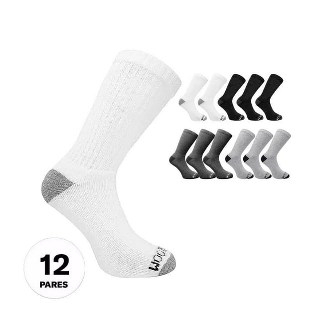 Calceta Fruit Of The Loom Para Hombre Unitalla 12 Pares