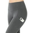 thumbnail image 4 of KOGMO Womens Active Workout Full Length Cotton Leggings with Pockets (S-XL), 4 of 5