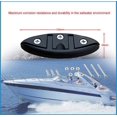 thumbnail image 5 of 5" Folding Flip Up Cleat Dock Deck Boat Marine Kayak Hardware Line Rope Mooring Cleat Accessories, 5 of 5
