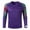 Purple, variant on Aislor Men's Gladiator Goalkeeper Jersey Youth Padded Goalie Shirt Soccer Jersey Sports Team Training Uniforms Navy,blue S