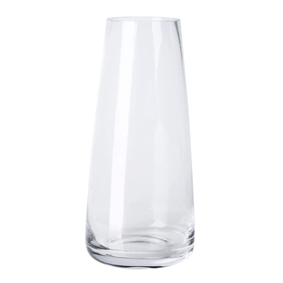 Jarrón de cristal Aoderun, moderno, decoración del hogar para flores, 25 cm, transparente