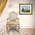 thumbnail image 3 of Van Gogh, Vincent 18x15 Gold Ornate Wood Framed with Double Matting Museum Art Print Titled - Lanlois Bridge Arles, 3 of 4