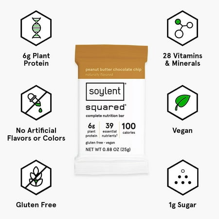 Soylent Squared Peanut Butter Chocolate Chip