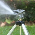 thumbnail image 5 of STYDDI Heavy Duty Impact Sprinkler on Tripod Base, Tall Metal Pulsating Telescoping Tripod Sprinkler for Large Area, Yard, Lawn, Garden, Waters up to 70 Ft. Diameter, Legs Extends Up to 36-inch, 5 of 9