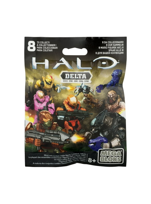 Mega Bloks Halo Micro Action Figure Series Delta Blind Pack - Halo 5 Spartan Protector