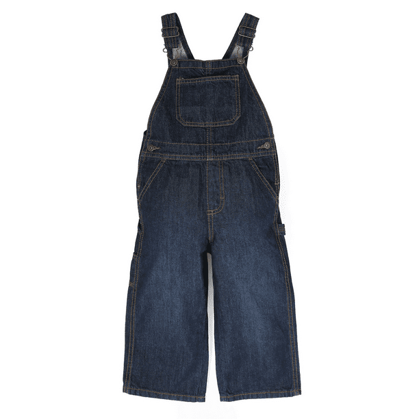 Wrangler Baby and Toddler Boy Premium Overalls, Size 6 Months-5T -  