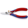 KNIPEX Tools 11 82 130 Electronic Wire Stripping Shears with Comfort Grip Handles