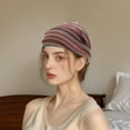 thumbnail image 5 of Unique Bargains 1pc Fashion Stripes Wide Headwrap 9.45"x6.69" Colorful, 5 of 5