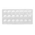 thumbnail image 3 of Clear Hard Plastic Rose Shaped Mould, 21 Cavity Chocolate Molds, Kitchen Baking Tool, DIY Jelly Mould, 3 of 6