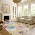 thumbnail image 6 of Addison Rugs Chantille Indoor/Outdoor Transitional Floral Beige Machine Washable Rectangle Rug, 10' x 14', 6 of 8