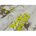 thumbnail image 4 of Aiking Home Collection Floral Ivory Printed Kitchen Tier Curtains, 28” x 24” (2 Panels), 4 of 4
