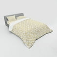 thumbnail image 3 of Moroccan Duvet Cover Set, Geometric Girih Pattern in Squares and Star Like Shapes Traditional Art Print, Bedding Set with Shams and Fitted Sheet, 3 Sizes, by Ambesonne, 3 of 3