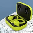 thumbnail image 3 of Oggfader Wireless Earbuds New TWS Bluetooth 5.0 Earphones Charging Box Wireless Headphone Stereo Sports IPX6 Earbuds Headsets With Microphone Green, 3 of 5