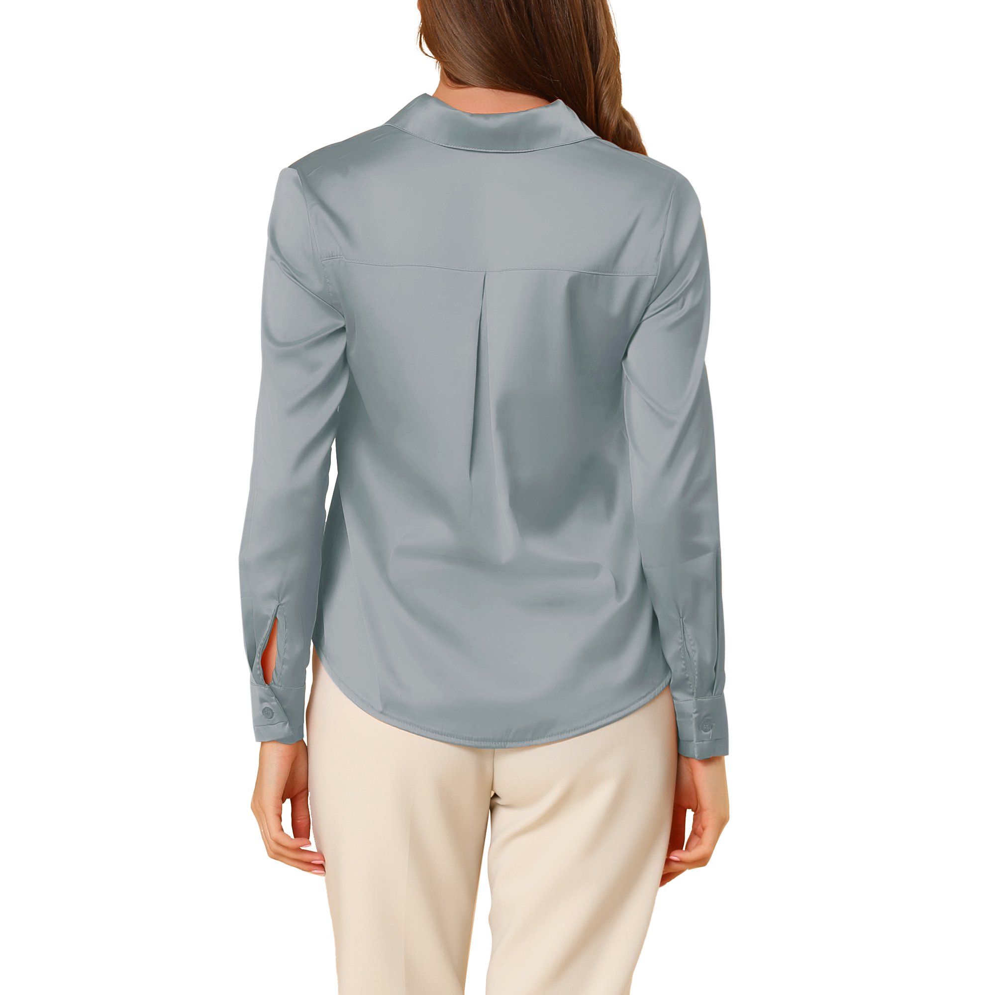 Haut Femme Ample Oversize Manches Bouffantes – Dessin Animé Gris – Taille Unique – Neuf Sans étiquettes