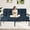 Blue, variant on 8‑Inch Queen Folding Mattress, Corduroy Anti‑Slip Floor & Sofa Futon Mattress, Black