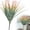 B, variant on Faux Flowers Violet Garland Indoor/Outdoor Realistic for Event Decor - Green