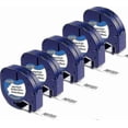 thumbnail image 1 of 12mm x 4m plastic tape for Dymo Letratag LT-100H, compatible refill, 1 of 4