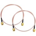 thumbnail image 1 of Cable de antena WiFi SMA macho Cable coaxial de 50 cm Cable SMA macho a SMA macho Conector coaxial SMA macho RG316 SMA macho, 1 of 5