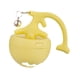 thumbnail image 1 of Juguete interactivo para gatos, juguete con bola rodante automática, ligero, portátil, juguete con bola rodante eléctrica, pelota para mascotas para amarillo, 1 of 8