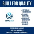 thumbnail image 3 of Coralvolt 35µF + 5µF 370/440V Dual Run Round HVAC Capacitor, CBB65, UL Rated, 1 Pack, 3 of 5