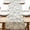 Flower, variant on Vintage Bamboo Ink Painting Art Chinoiserie Dining Table Runner, Retro Watercolor Plants Botanical Burlap Kitchen Decoration, Farmhouse Indoor Outdoor Home Zen Decor Party Supply 13.8 x 71 Inches