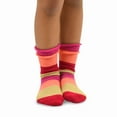 thumbnail image 3 of Teehee Socks Little Kids Girls Cotton Crew Socks, Assorted Colors (6-Pack), 3 of 7