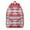 Red, variant on Unisex Boho Style Backpack, Bohemian Print Zipper Bag with Front Pocket, Lightweight Rucksack for School University Work Commute Vacation, Perfect Gift Choice