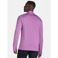 thumbnail image 5 of Birdie Bound Men's and Big Men’s Quarter Zip Active Top with Long Sleeves, Sizes S-3XL, 5 of 5