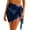 Dark Blue, variant on Swim Bottom Cover Up Sarong Wraps for Women Beach Cover Up Short Crochet Bikini Swimsuit Coverup Skirts for Swimwear