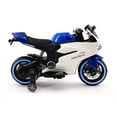 thumbnail image 4 of Street Racer 12V Electric Kids Ride-On Motorcycle | Blue, 4 of 15