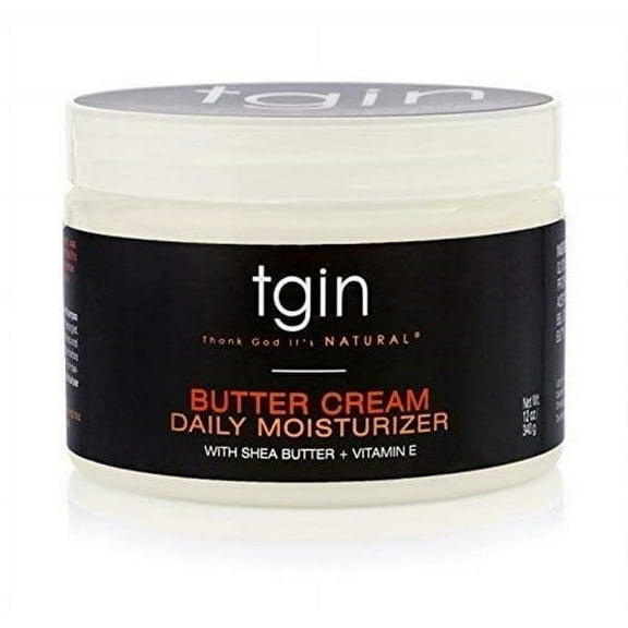 Thank God Its Natural Moisturizer, Daily, Butter Cream, 12 Oz.