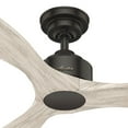 thumbnail image 4 of Hunter Fan 52" Melbourne Brushed Nickel Ceiling Fan with Wall Control, 4 of 5