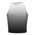 thumbnail image 4 of Basic Camisole For Women Tanks Tops Gradient Racerback Crew Neck Stretch Slim Undershirt, 4 of 4