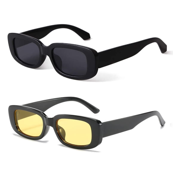Gafas de sol BUTABY Rectangulares de estilo retro UV400 para mujer