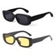 thumbnail image 1 of Gafas de sol BUTABY Rectangulares de estilo retro UV400 para mujer, 1 of 7