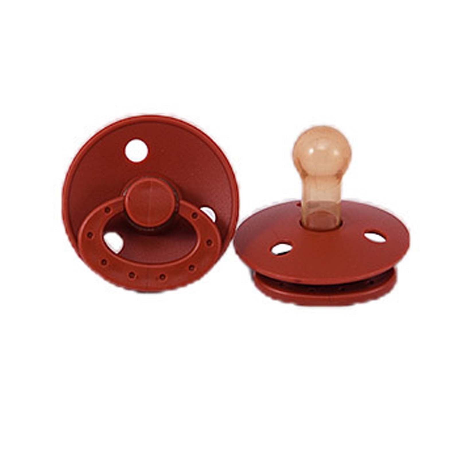 Lilgiuy Sales Newborn Baby Weaning Pacifier Silicone Roundshaped Clip