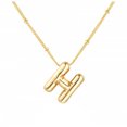 thumbnail image 3 of LYMAYTER Collier Pendentif Initial pour Femmes - Lettre Ballon, Ajustable-Cyclable, 3 of 7