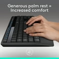 thumbnail image 4 of Logitech MK345 Wireless Combo with Full-Size Keyboard and Right-Handed Mouse -, 4 of 11