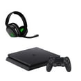 thumbnail image 2 of Pre-Owned Sony 2215B PlayStation 4 Slim 1TB Gaming Console Black with Astro A10 Gaming BOLT AXTION Bundle Lke New Black Green, 2 of 2
